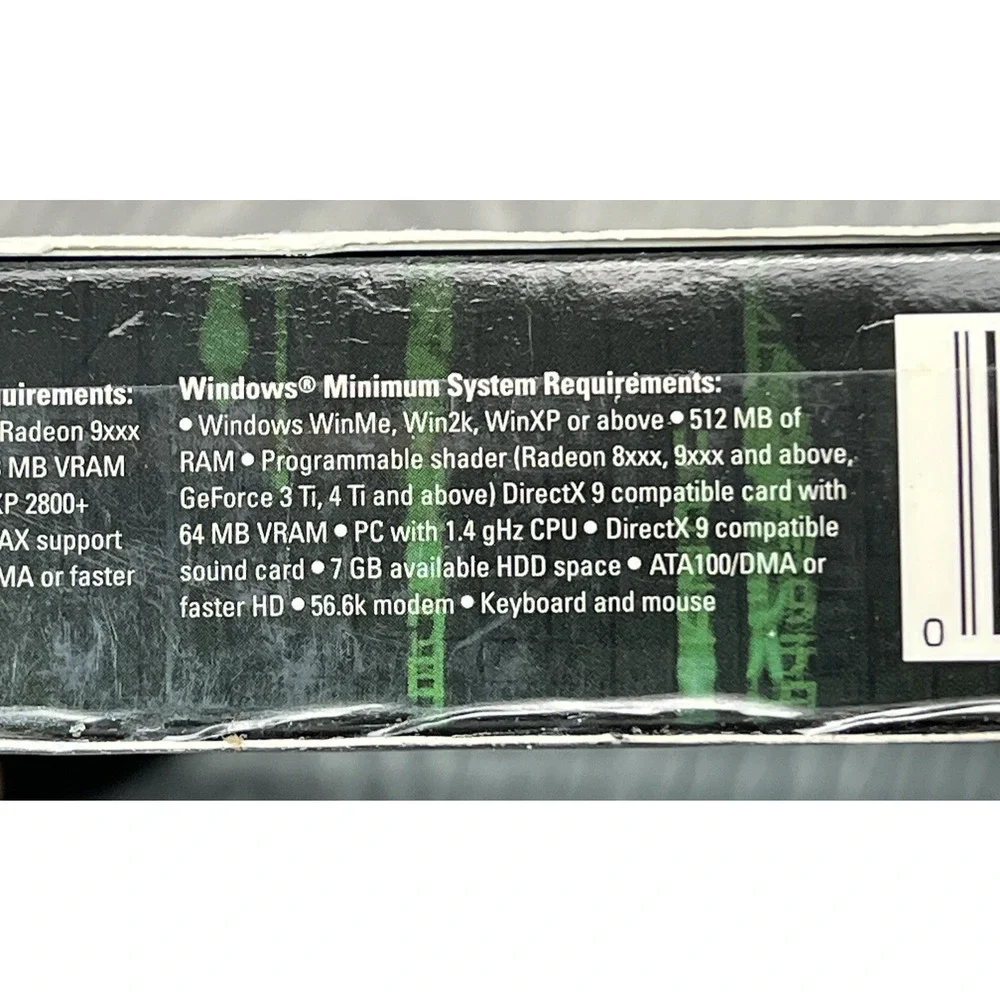 Matrix Online (PC, 2005) Computer Game SEALED‎